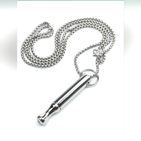 Jewelry - Stainless Steel Anxiety Breathe Necklace